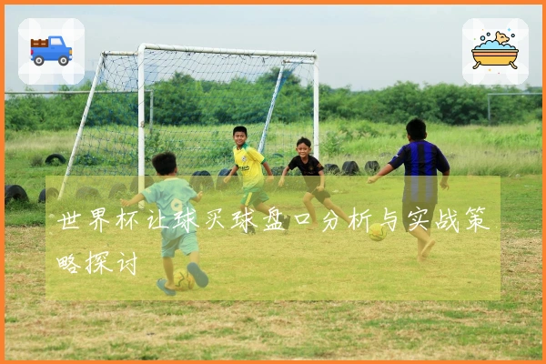 世界杯让球买球盘口分析与实战策略探讨